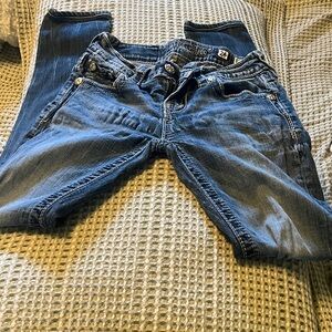 Miss Me Dark Blue Skinny Jeans